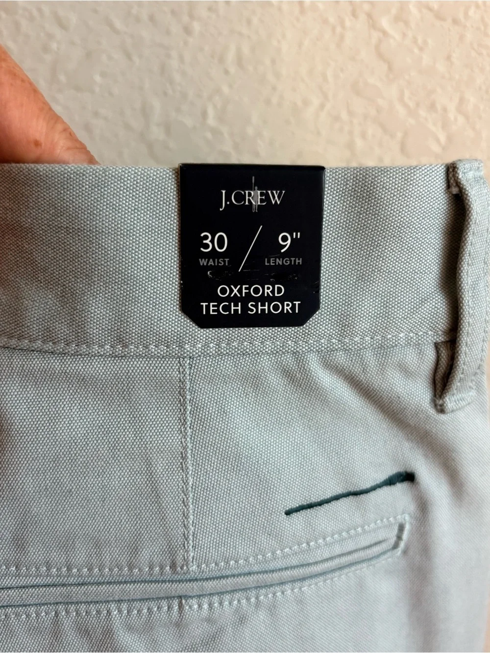 J.Crew Oxford Tech Short 9” NWT